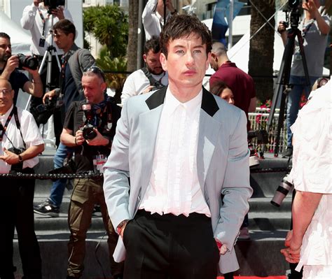 burberry white coat celebrities|barry keoghan burberry.